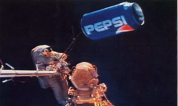 La pub à la conquête de l’espace